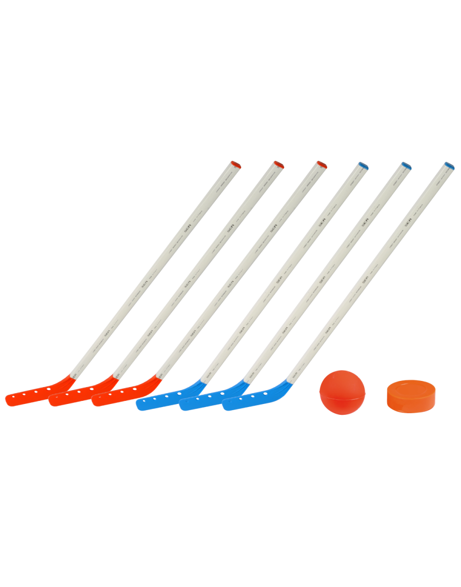 Kit of 6 street hockey sticks secondary