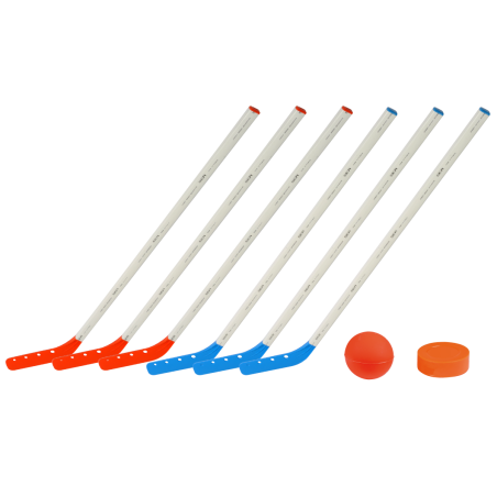 Kit of 6 street hockey sticks secondary