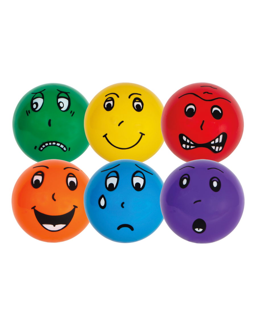 Set of 6 emotions balls