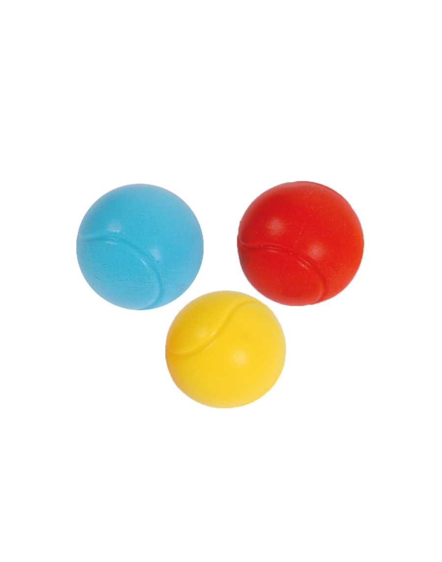 Set of 24 foam balls 7 cm