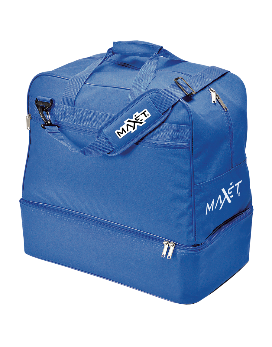 Borsa sportiva grande 90 lt con fondo rigido incluso (h 15 cm). Ideale come borsa squadra.