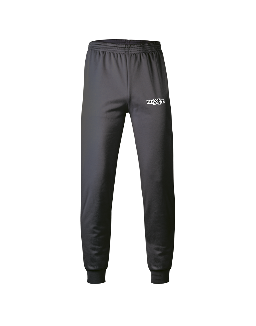 Pantalone da allenamento in POLYSOFT 100% Polyester 220 g/m² con fascia elastica in vita.