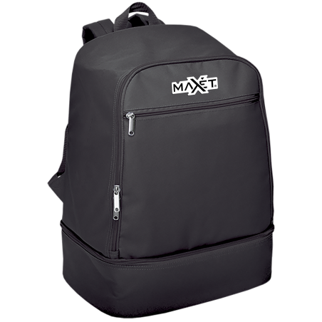 Zaino sportivo 37,5 lt con fondo imbottito incluso e spallacci regolabili. Tasca frontale.