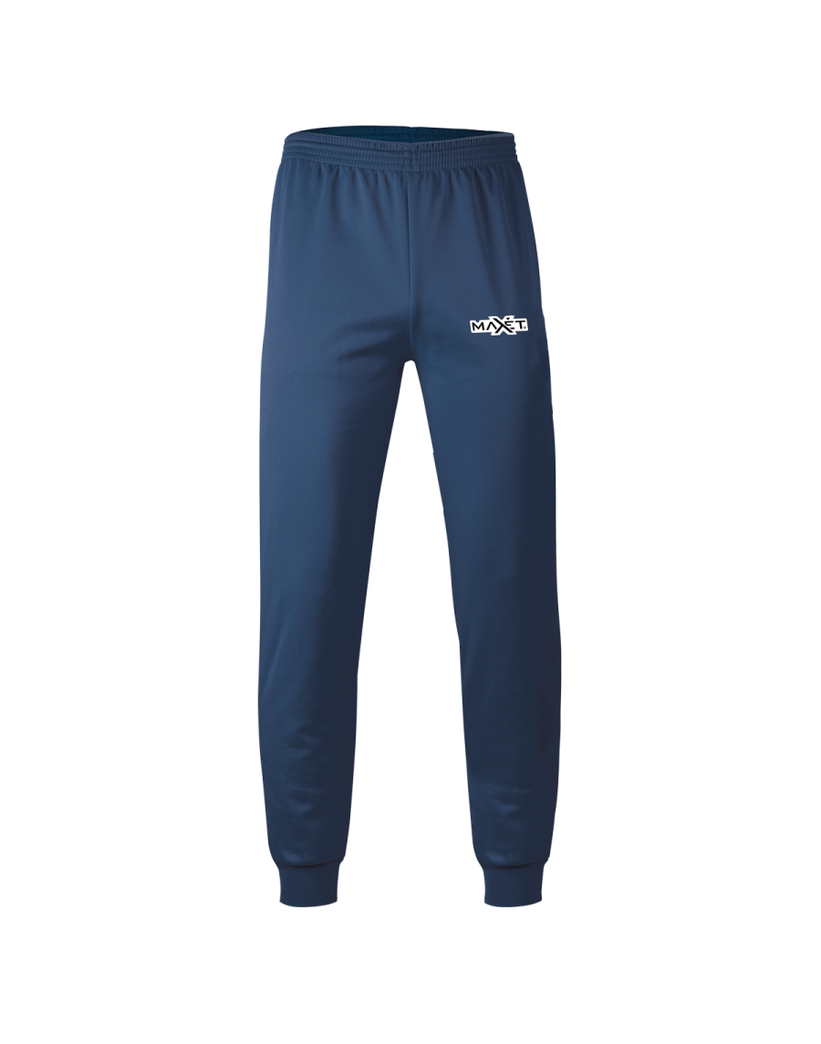 Pantalone da allenamento in POLYSOFT 100% Polyester 220 g/m² con fascia elastica in vita.