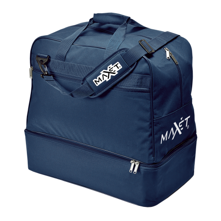 Borsa sportiva media 70 lt con fondo rigido incluso (h 13 cm). Tasca esterna.