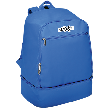 Zaino sportivo 37,5 lt con fondo imbottito incluso e spallacci regolabili. Tasca frontale.