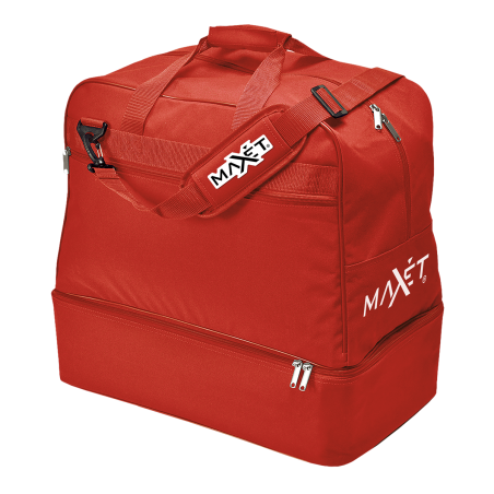 Borsa sportiva media 70 lt con fondo rigido incluso (h 13 cm). Tasca esterna.