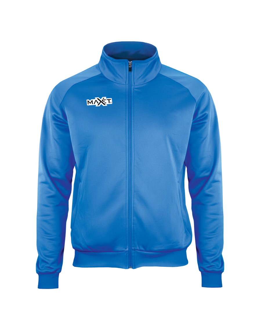 Giacca tuta in POLYSOFT 100% Polyester con polsini e fascia vita elasticizzati. Senior e Junior.