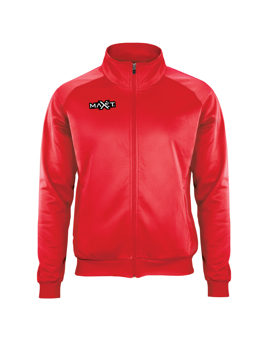 Giacca tuta in POLYSOFT 100% Polyester con polsini e fascia vita elasticizzati. Senior e Junior.