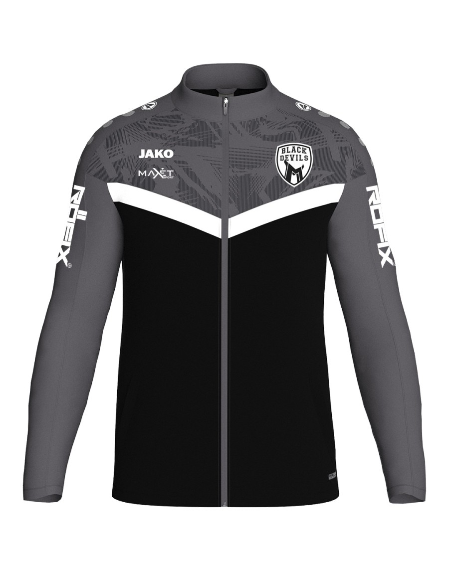 Polyester jacket Iconic per HB BLACK DEVILS MERAN