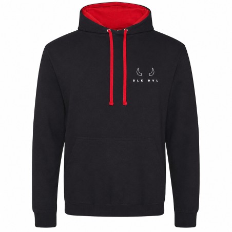 Lifestyle Hoodie "BLK DVL" per HB BLACK DEVILS MERAN
