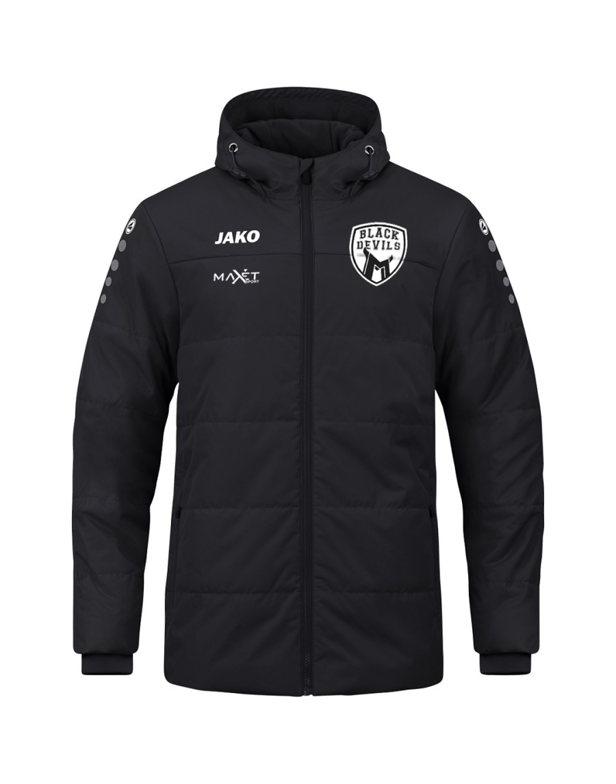 Coach jacket One with hood per HB BLACK DEVILS MERAN