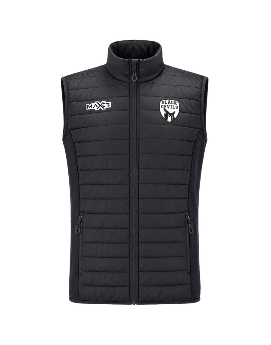 Quilted vest Premium per HB BLACK DEVILS MERAN