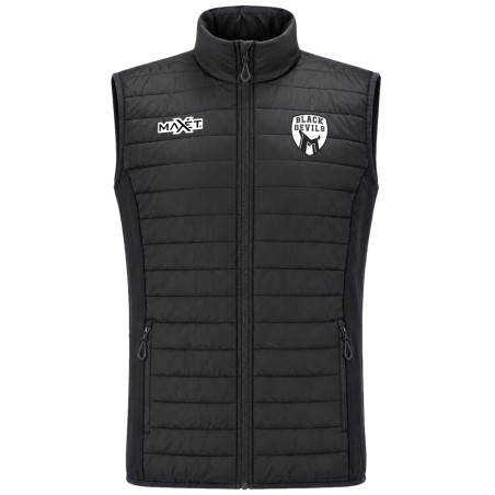 Quilted vest Premium per HB BLACK DEVILS MERAN
