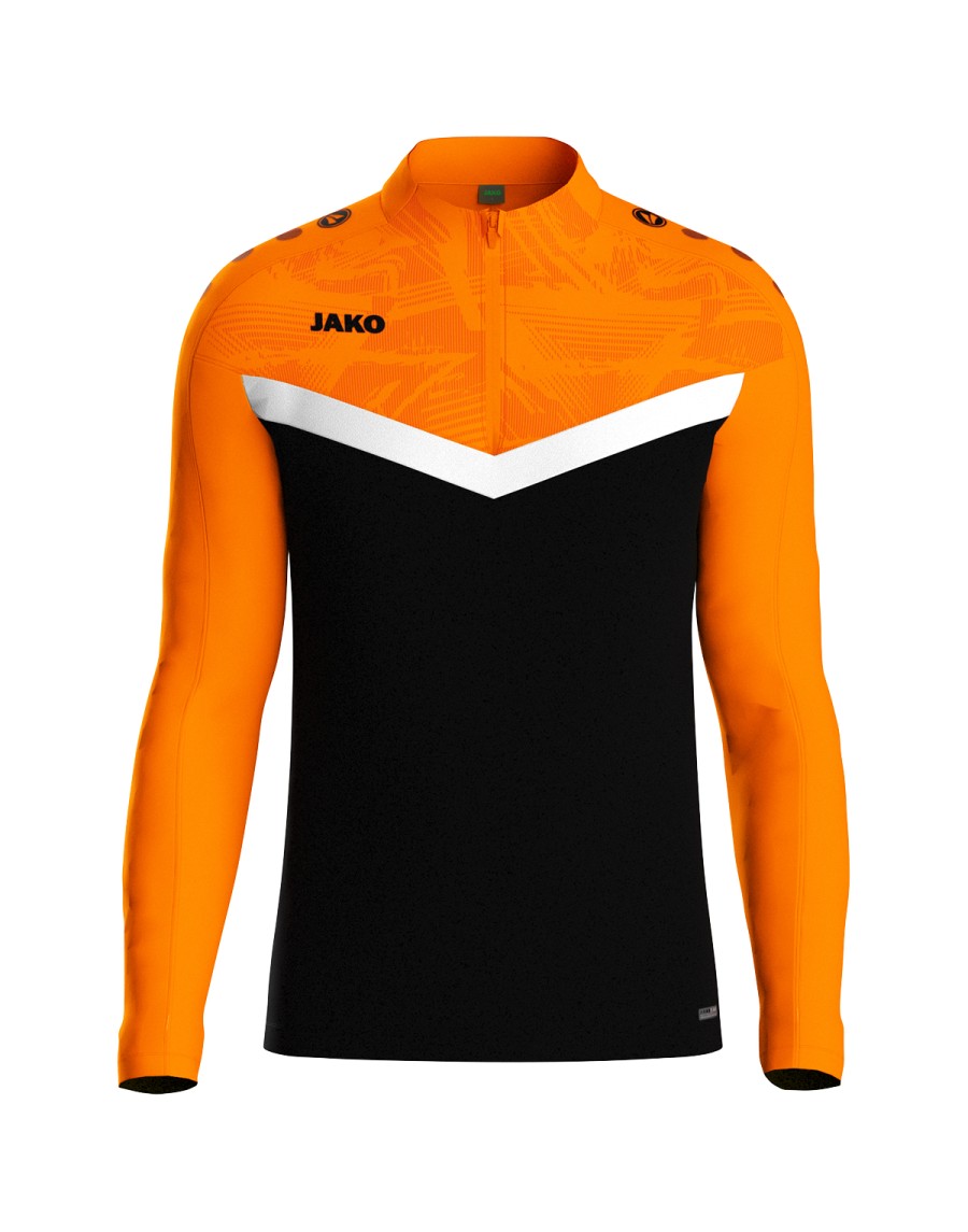black/neon orange