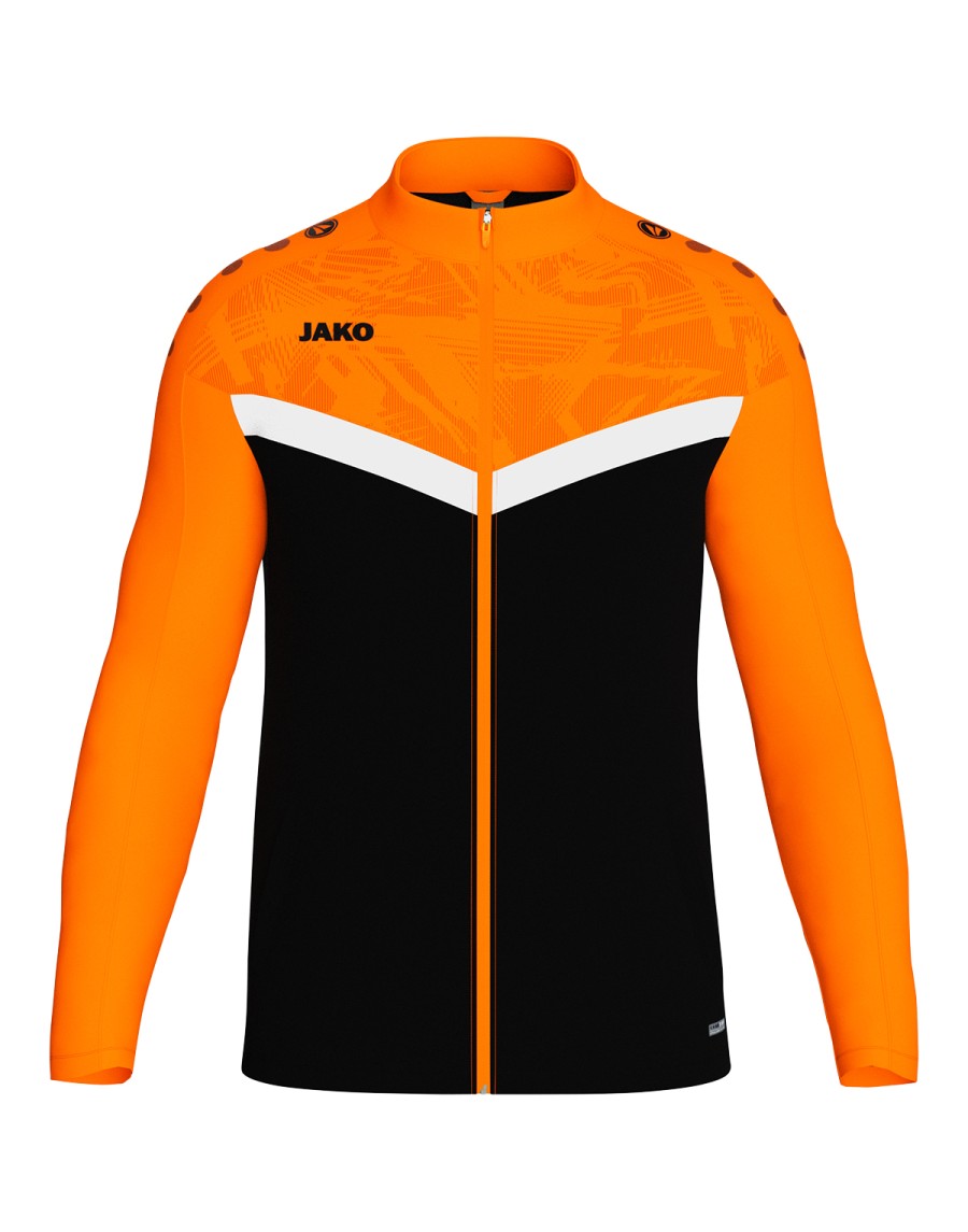black/neon orange