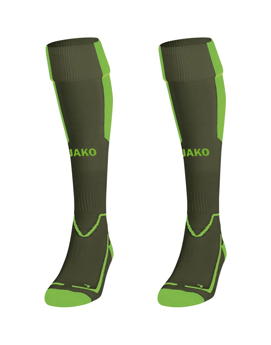 khaki/neon green
